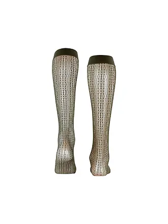 FALKE | Chaussettes hautes CROSSROAD cayenne | olive